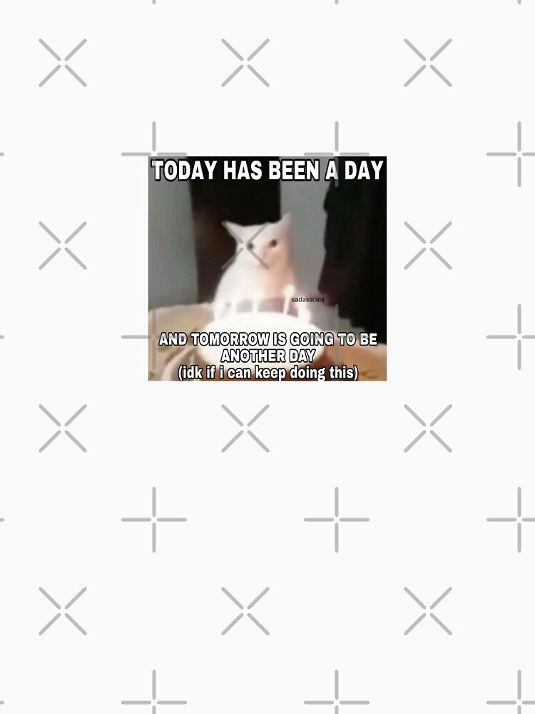 Another Day, Can I Keep Doing This, Funny Cat Contemplating , Happy Birthday To Me by tauah