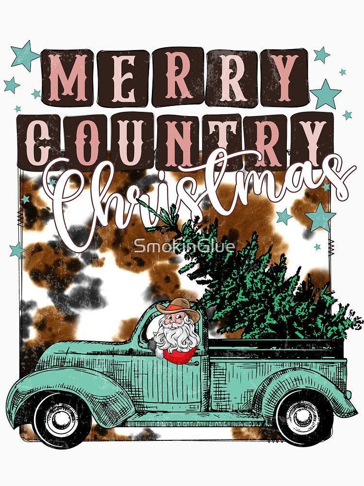 Merry Country Christmas Tree Truck by SmokinGlue