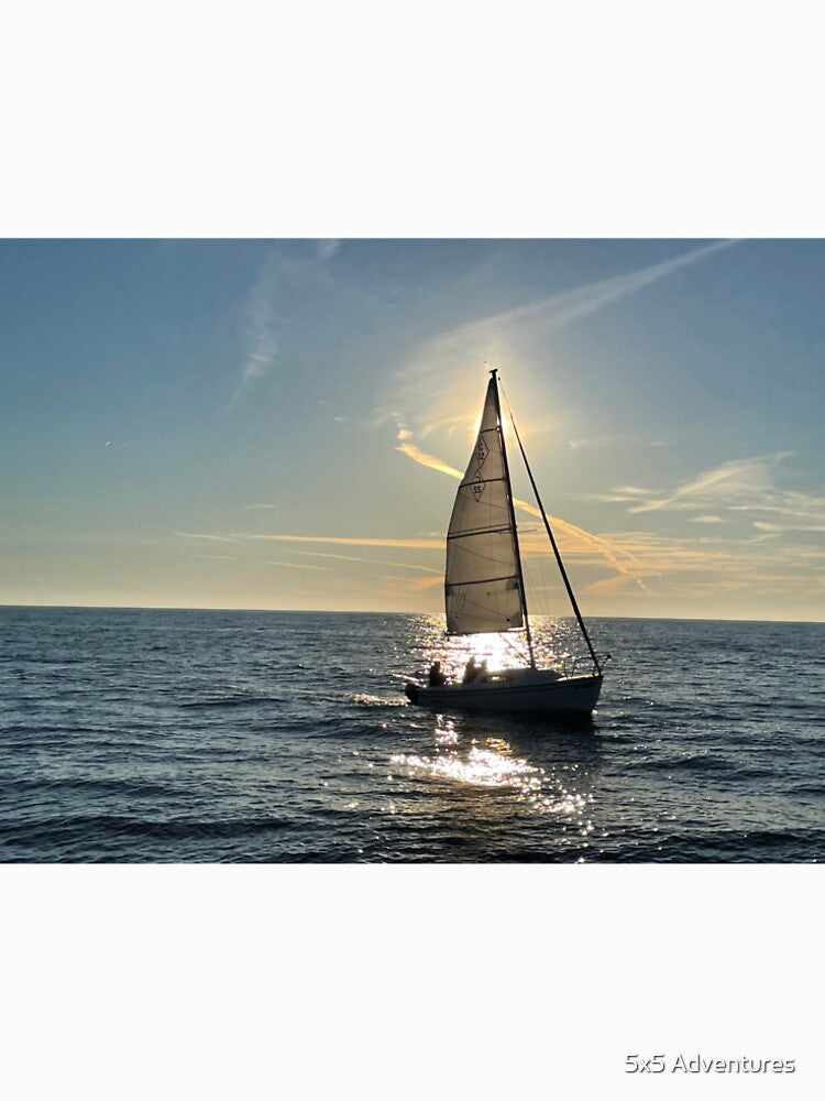 Sailboat Sunset by 5x5 Adventures