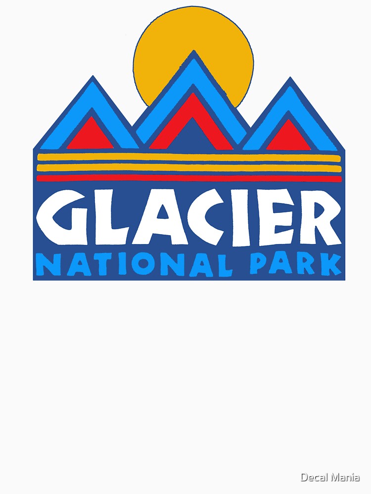 Glacier National Park by Decal Mania