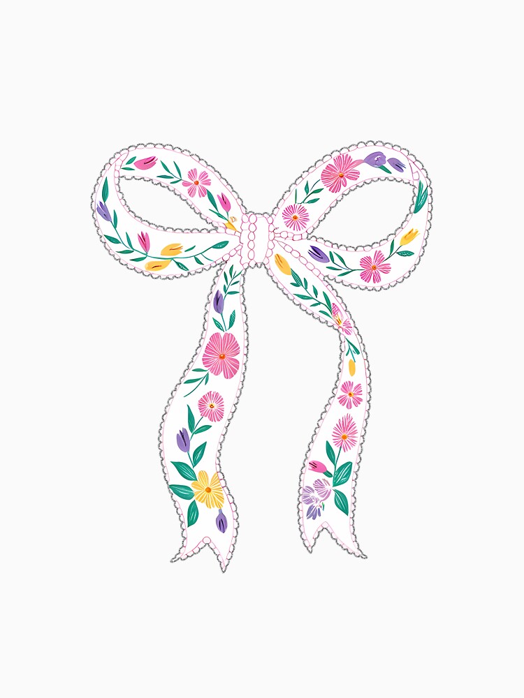 Coquette Summer Bow by PrintArtAngie