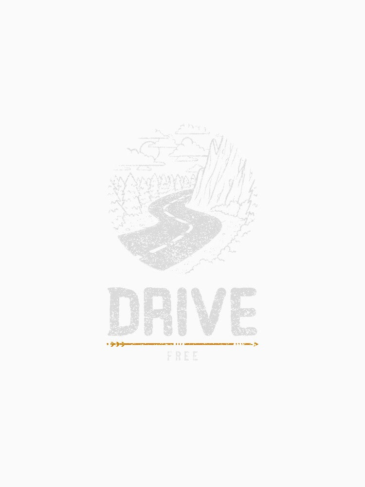 Drive Free Camping Van Life Road Mountains Forest by Rene-Greff