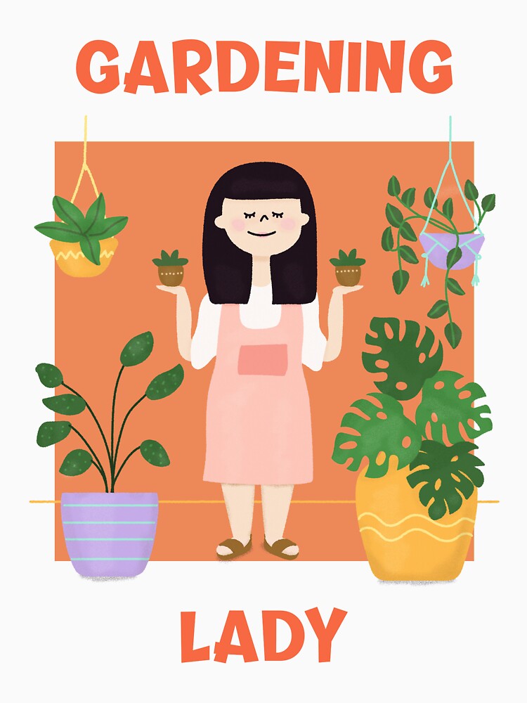 Gardening lady by FirstTimeTees