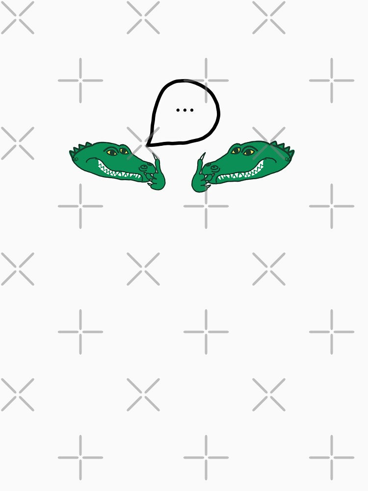 LaMaisonOfMY ALLIGATOR SSSSHHH! INTROVERT CONVERSATIONS COLLECTION NO.1 by LaMaisonOfMY