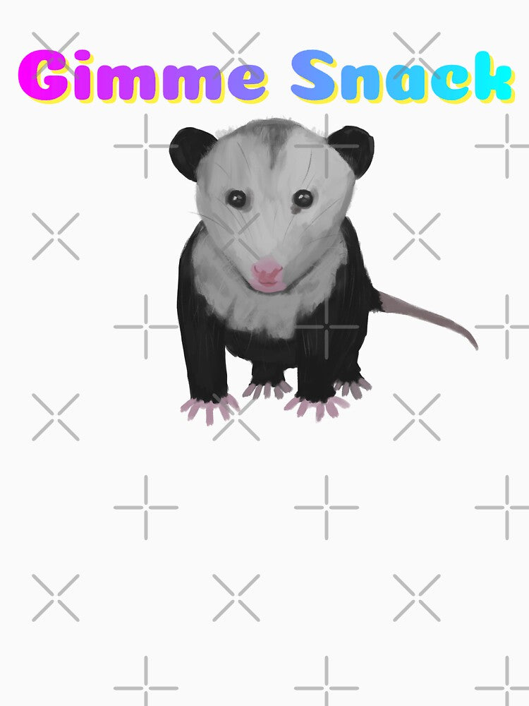 Gimme Snack Opossum Funny Meme by Vexes