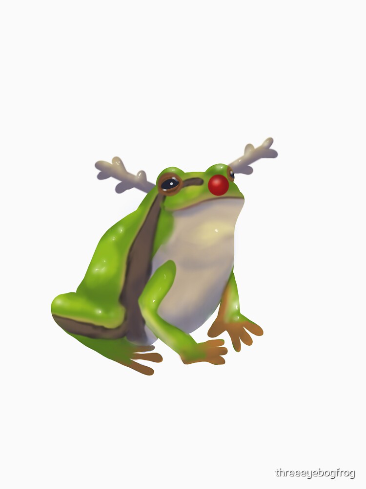 Reindeer Frog by threeeyebogfrog