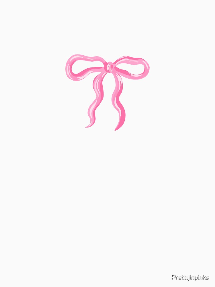 Pink coquette ribbon sticker by Prettyinpinks