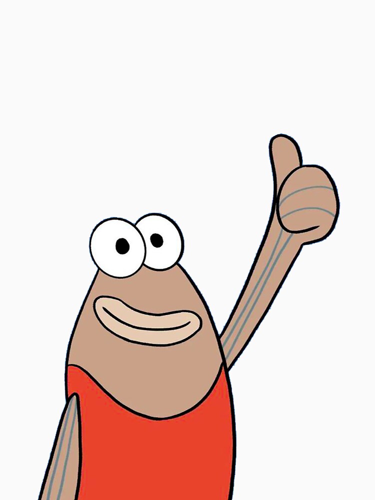 The Smiling Fish With the Thumbs Up by delrestamanjiwa