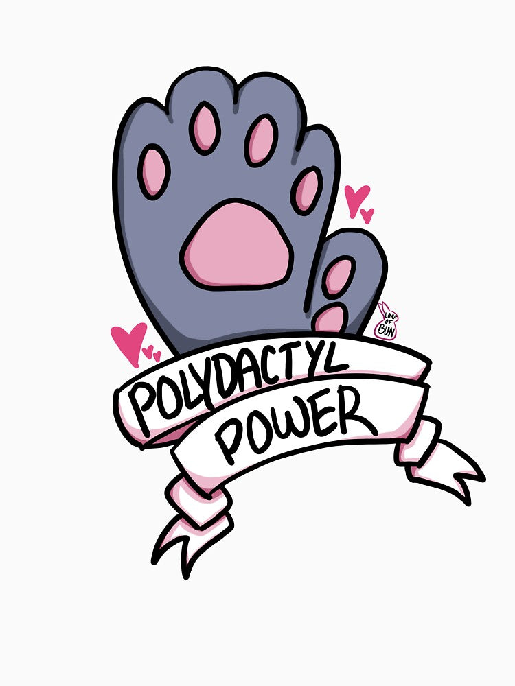 POLYDACTYL POWER - blue by laynedoll