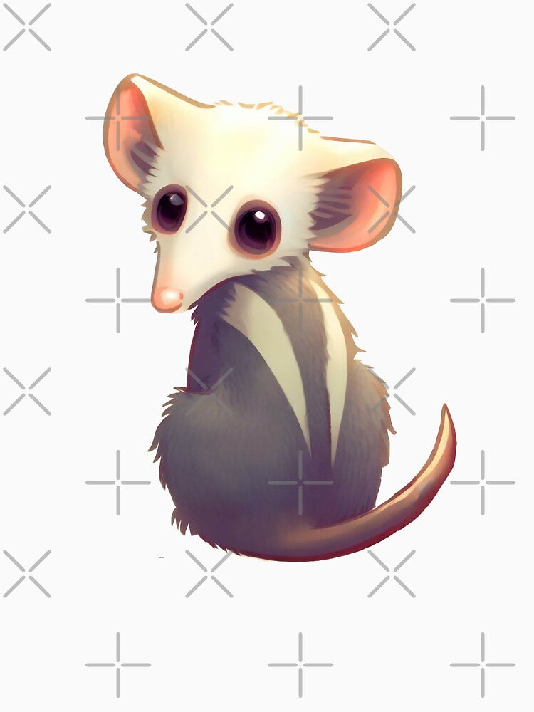 baby opossum by CritterCulture