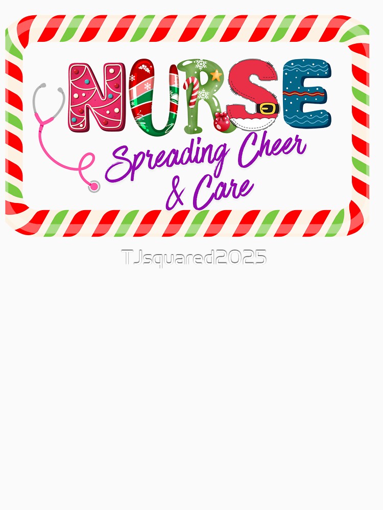 Nurse Christmas Design | Cute Holiday Nursing Gift by TJsquared2025