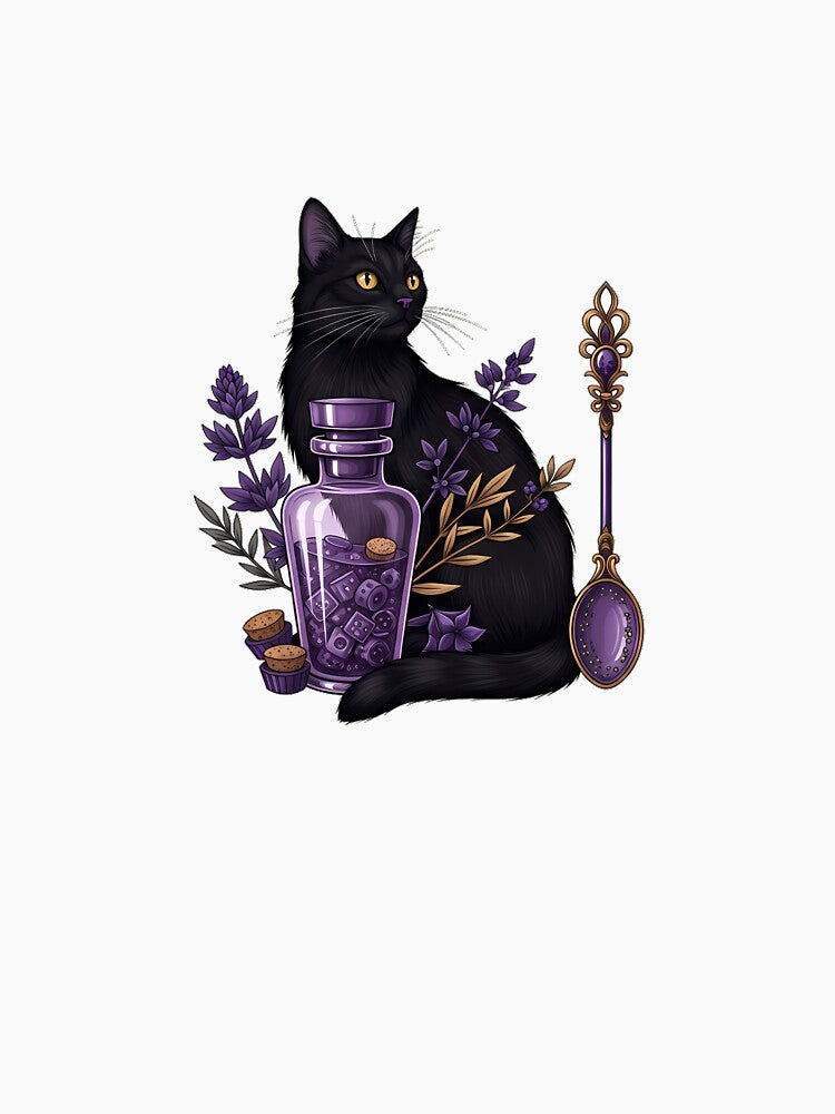 Apothecary Bottle Cat Gift by IllumeInk