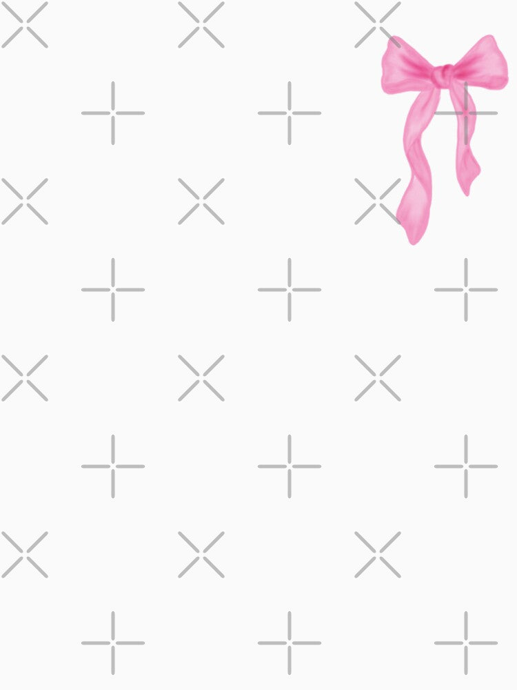 Cute pink coquette bow by Design by Ishika
