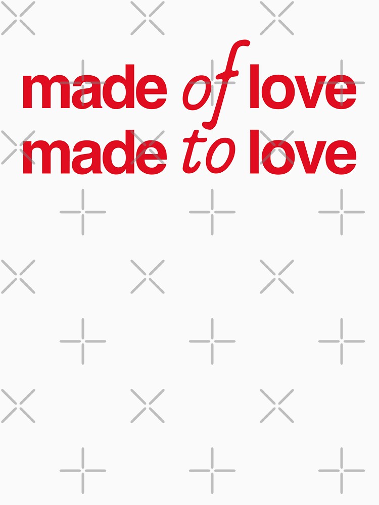 Made Of Love, Made To Love | Love Sticker by ianths