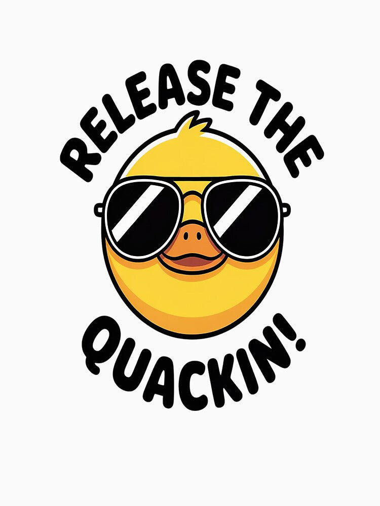 Release The Quackin I Love Duck Lovers Yellow Duck by HaiharryCartoon