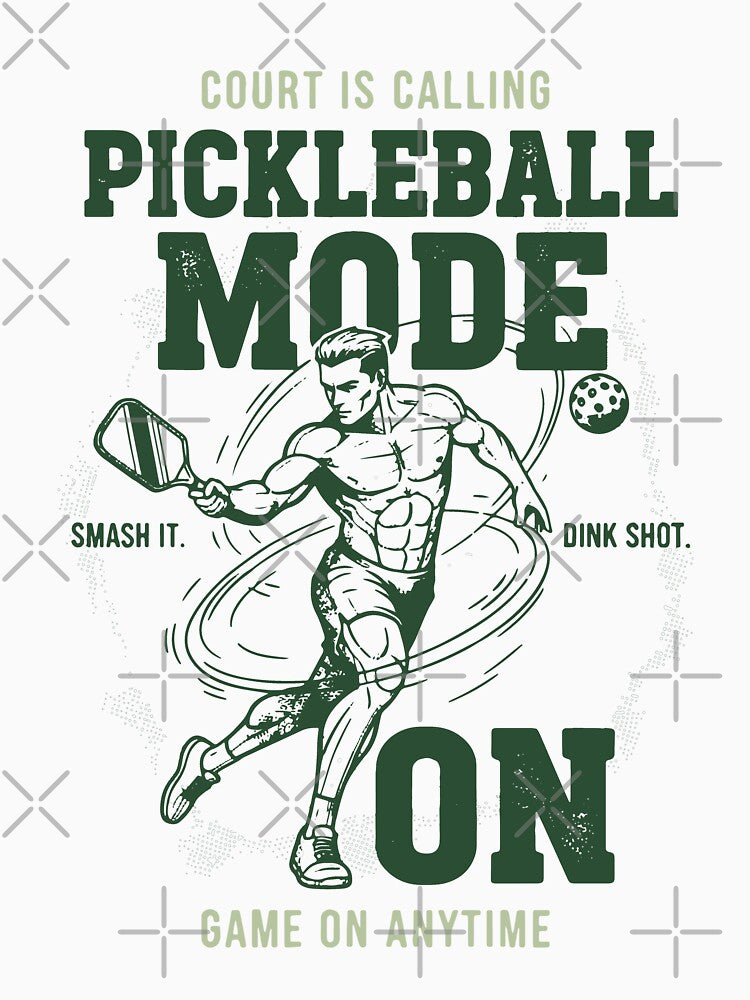 Pickleball Mode On Funny Player Love Pickleball by LuminOrb