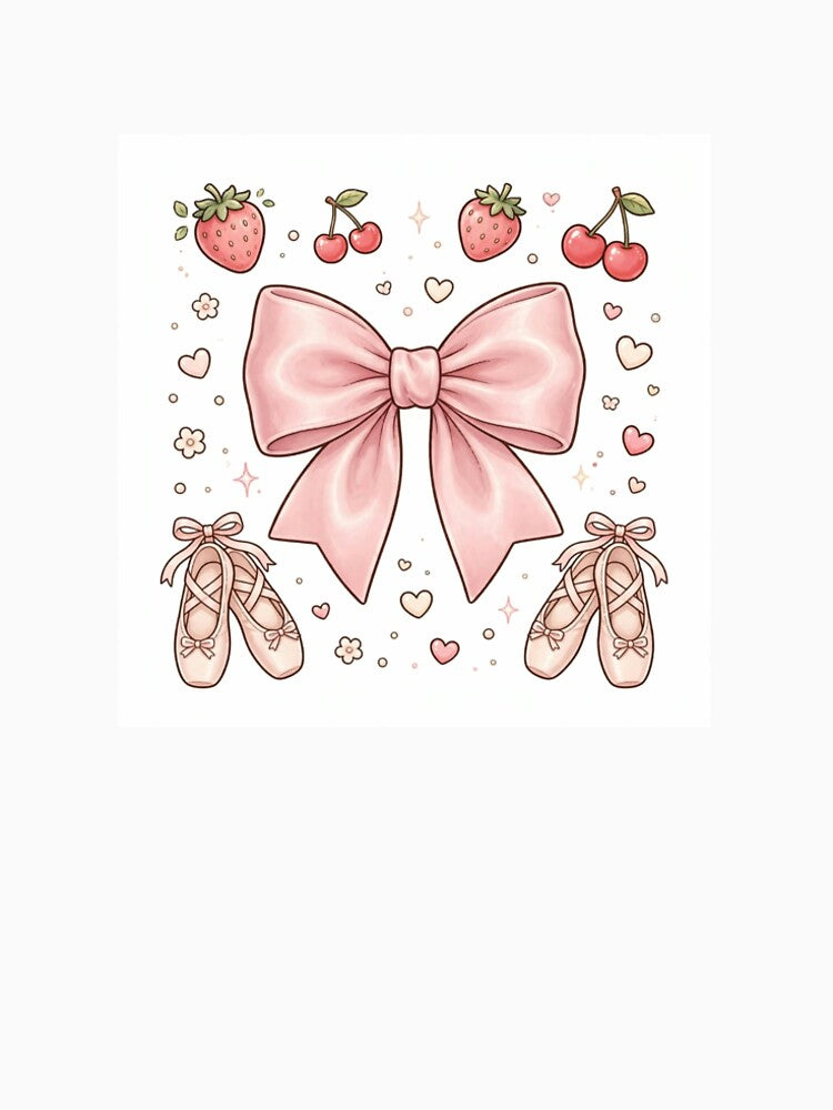 Pink Coquette Bow Balletcore by mochiMooco