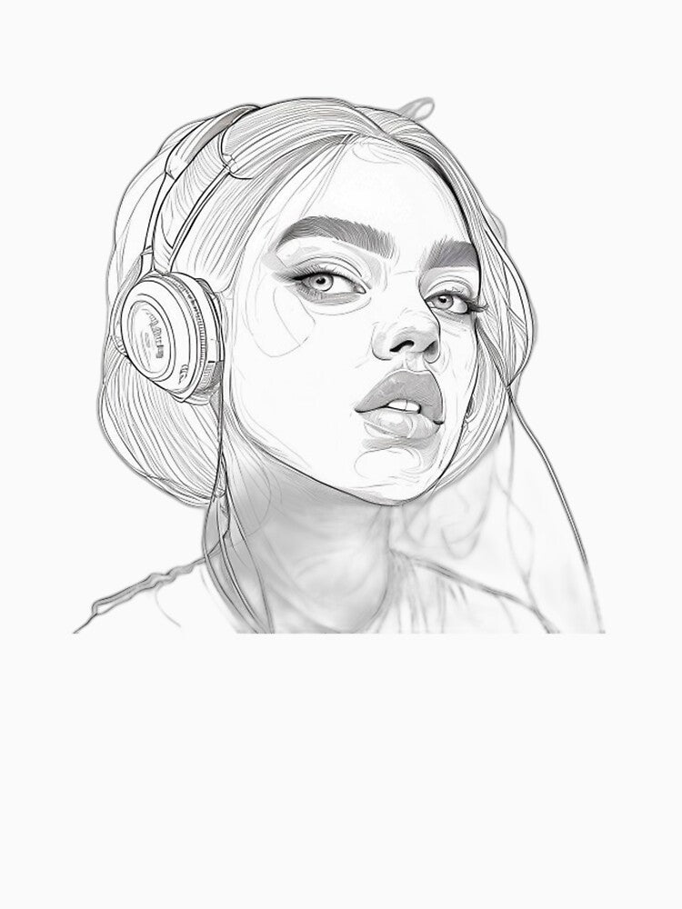 Y2K Aesthetic Line Art Design by Shadow-Stone