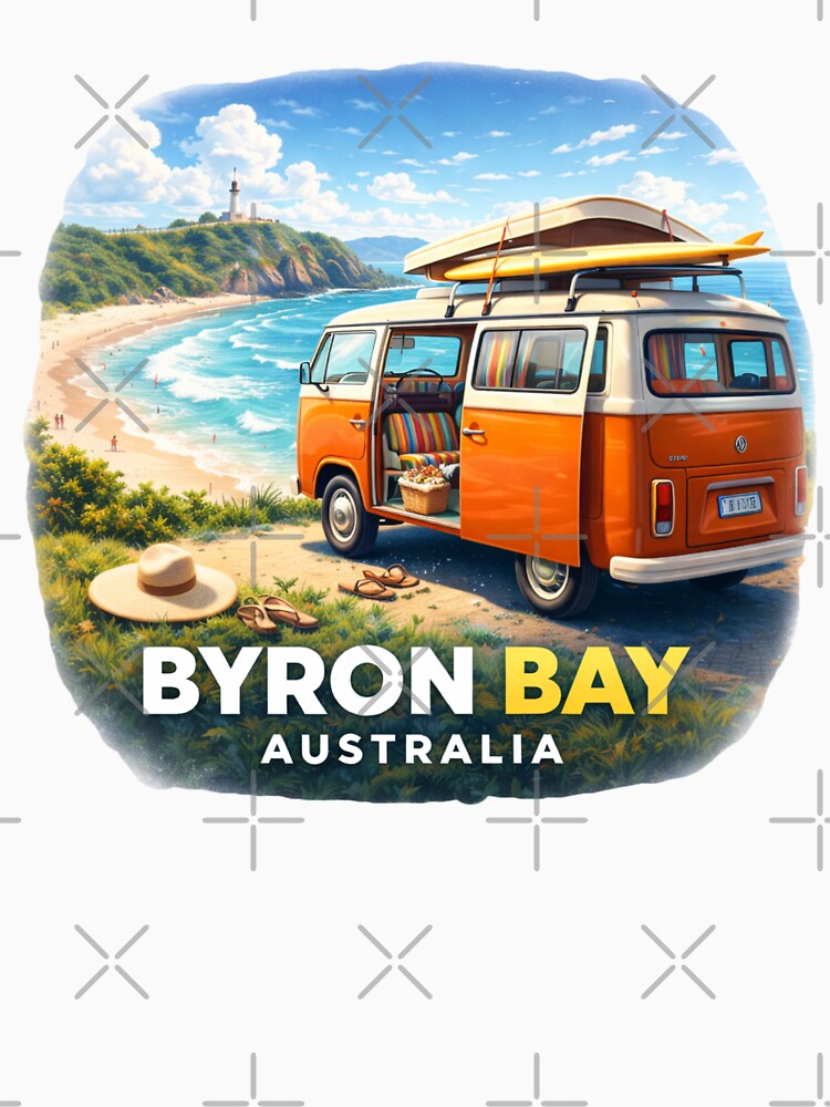 Byron Bay - Van Life, Australia by Myra365Art