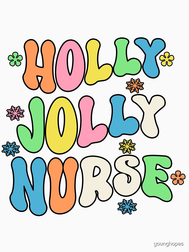 Holly Jolly Nurse - Christmas Nurse Gift Ideas by younghopes
