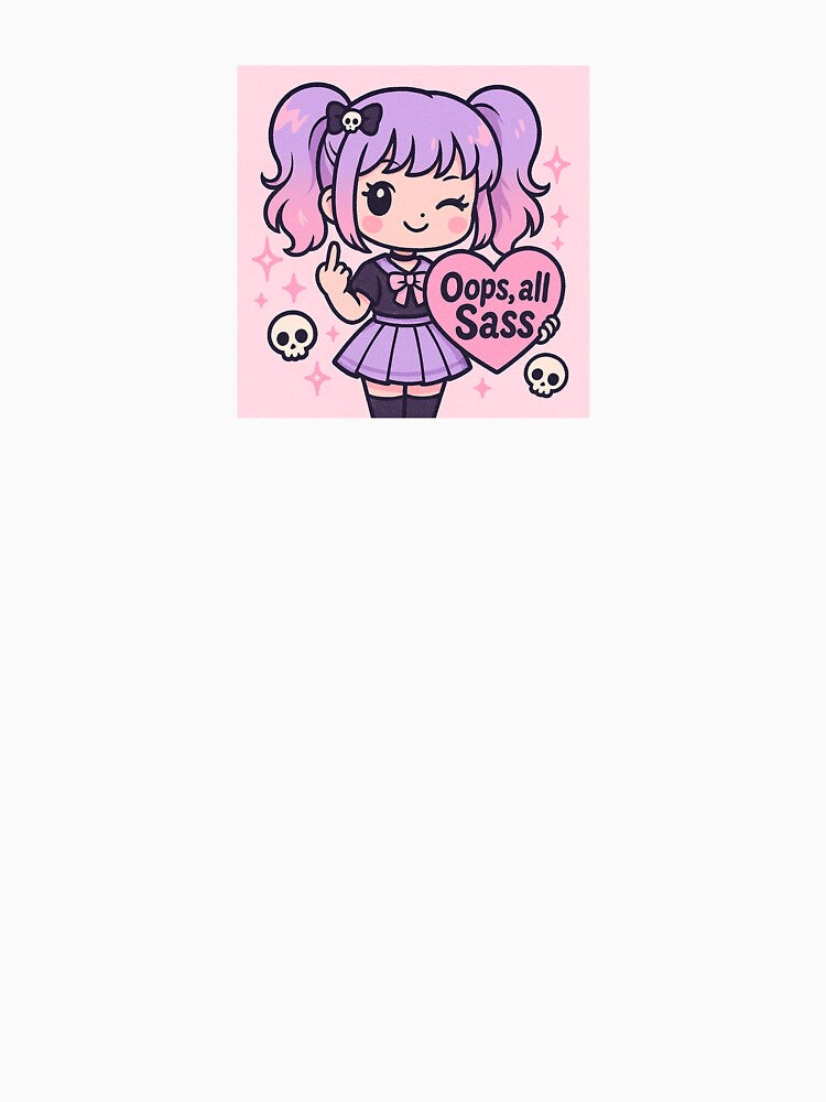 Kawaii, sassy anime girl by ContentCoDesign