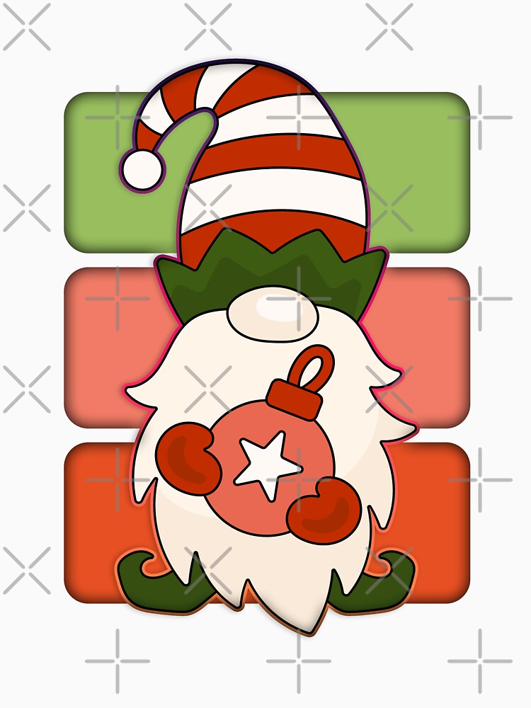 Christmas Gnome With Christmas Ornament by franktact