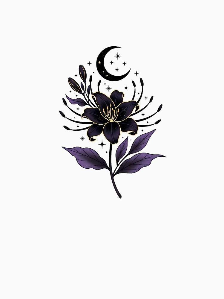 Moonlit Spider Lily Gift by IllumeInk