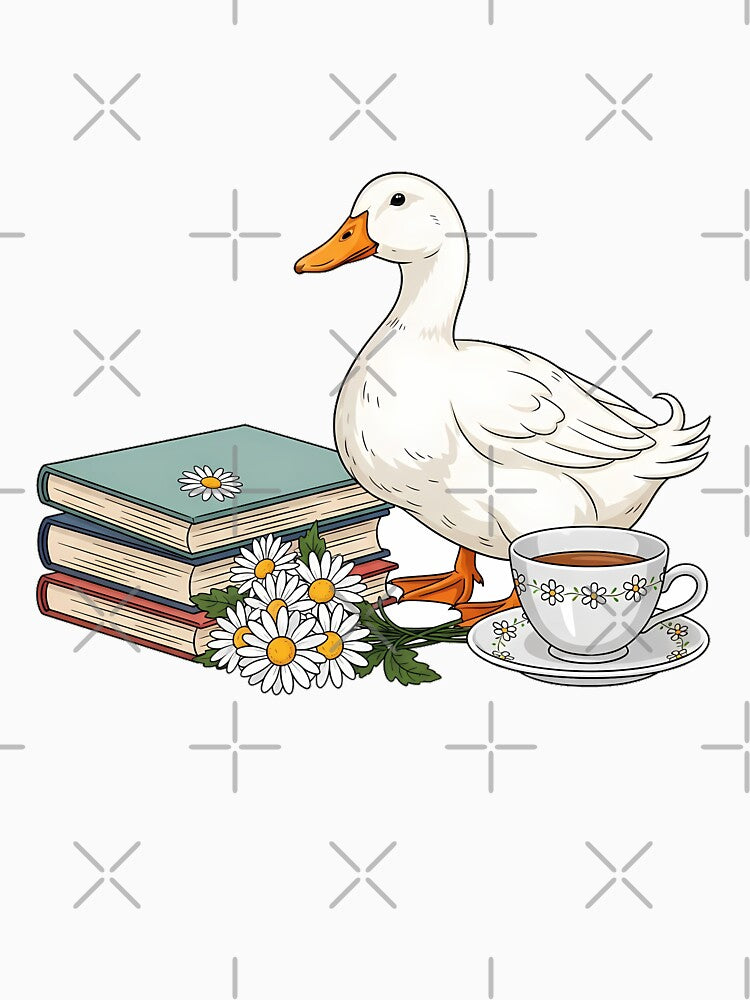 Bookish Duck Tea Gift by pumsquare