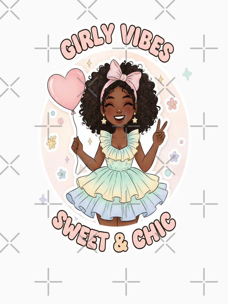 Girly Vibes Sweet and Chic Style by PrintBreeze