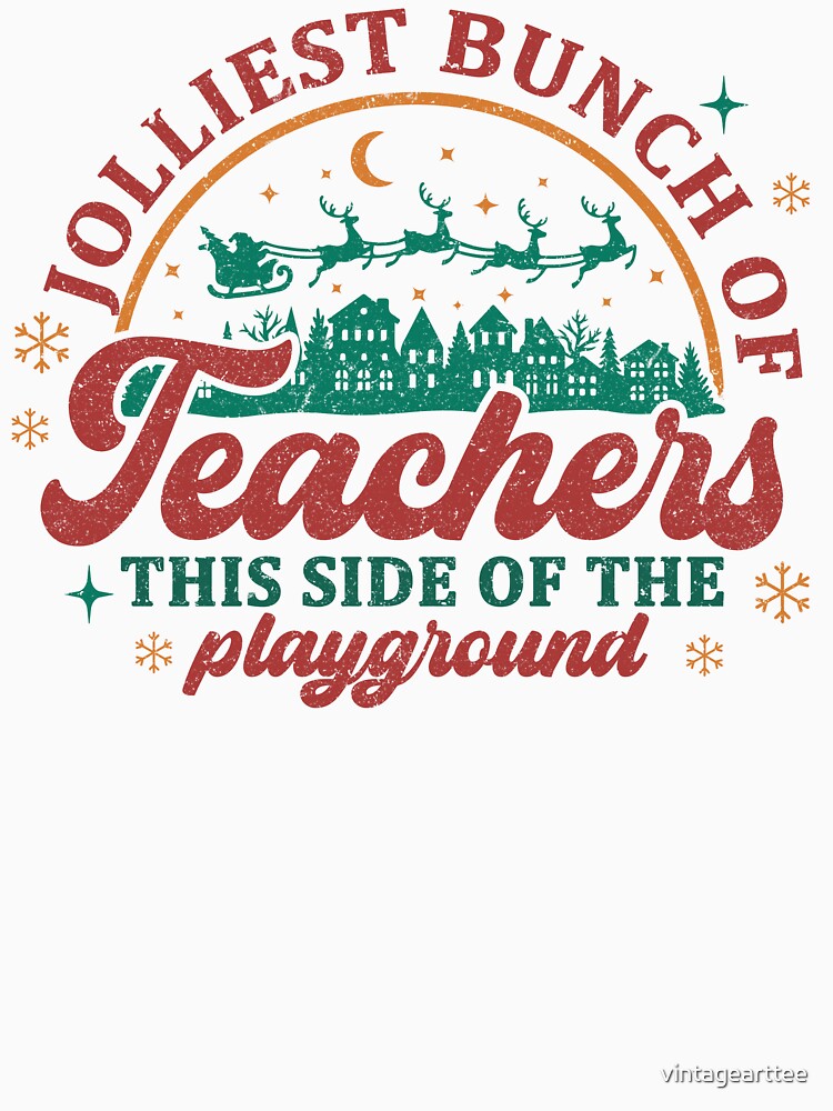 Jolliest Bunch Of Teachers by vintagearttee