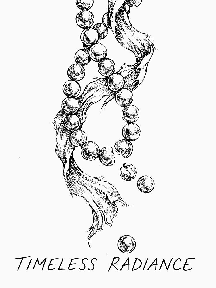 Silk Ribbon Pearl Strand - Pearlcore by bapupa