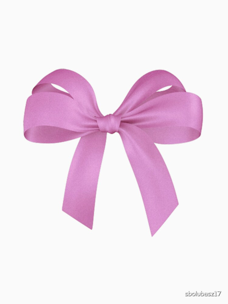 Pink Coquette Bow by sbolubasz17
