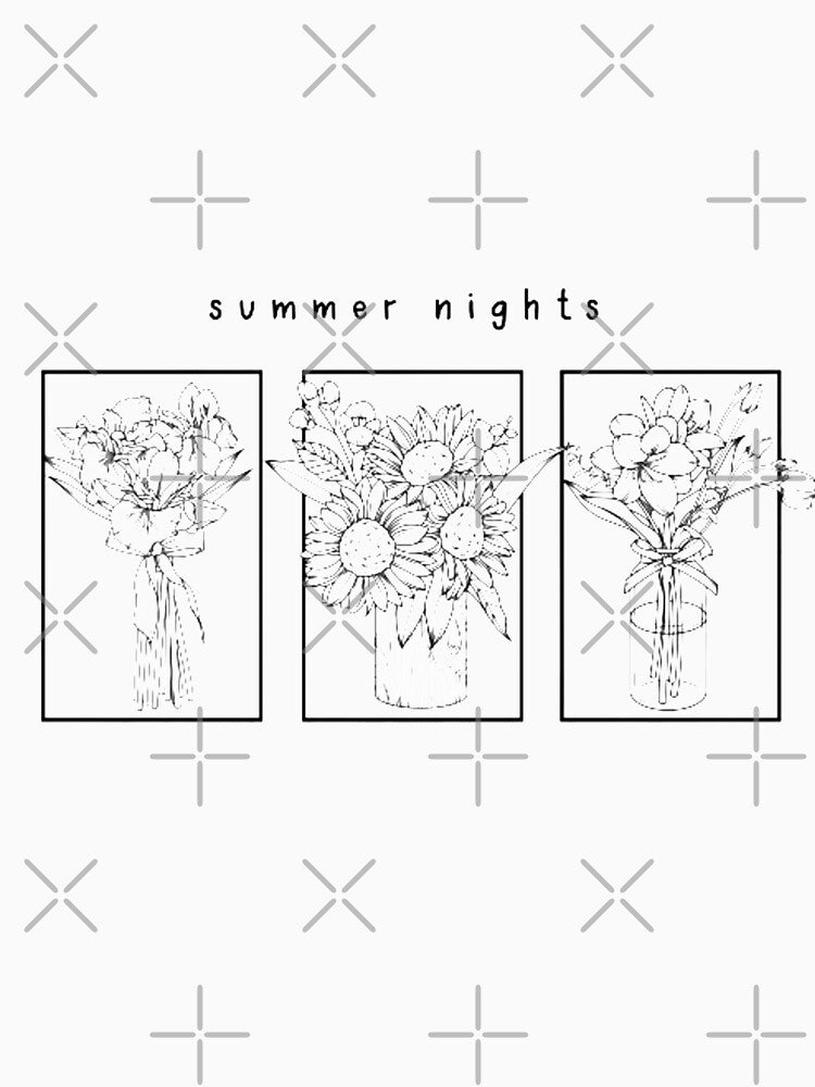 Flower pattern "summer nights" by Uylia7