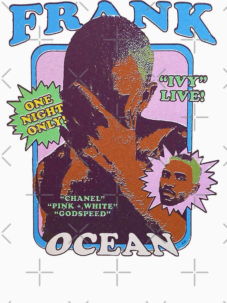 Frank Ocean Vintage Retro Aesthetic Inspired by ScienceArtStore