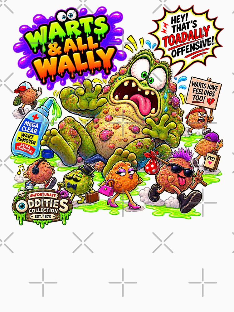 Unfortunate Oddities - Warts & All Wally by WheelieGdArt