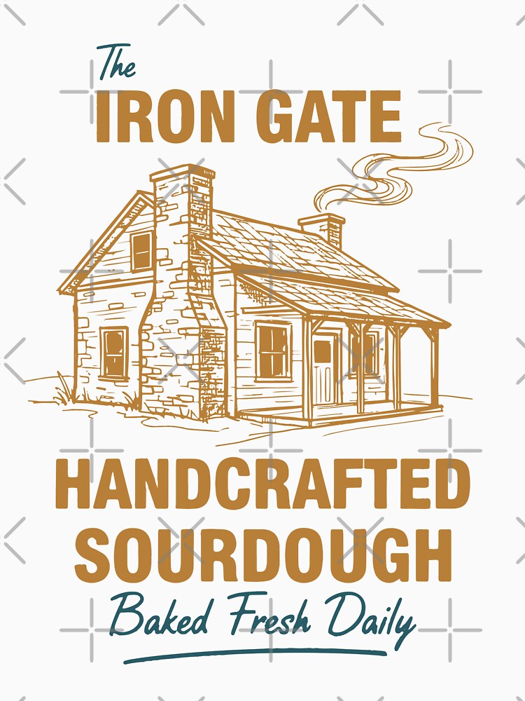 sourdough Bread Baking Iron Gate Handcrafted by LuminOrb