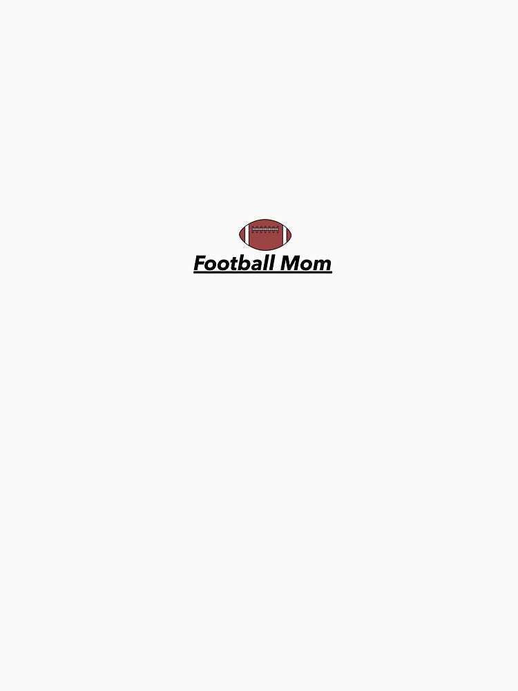 "football mom" with a football by creationhaven