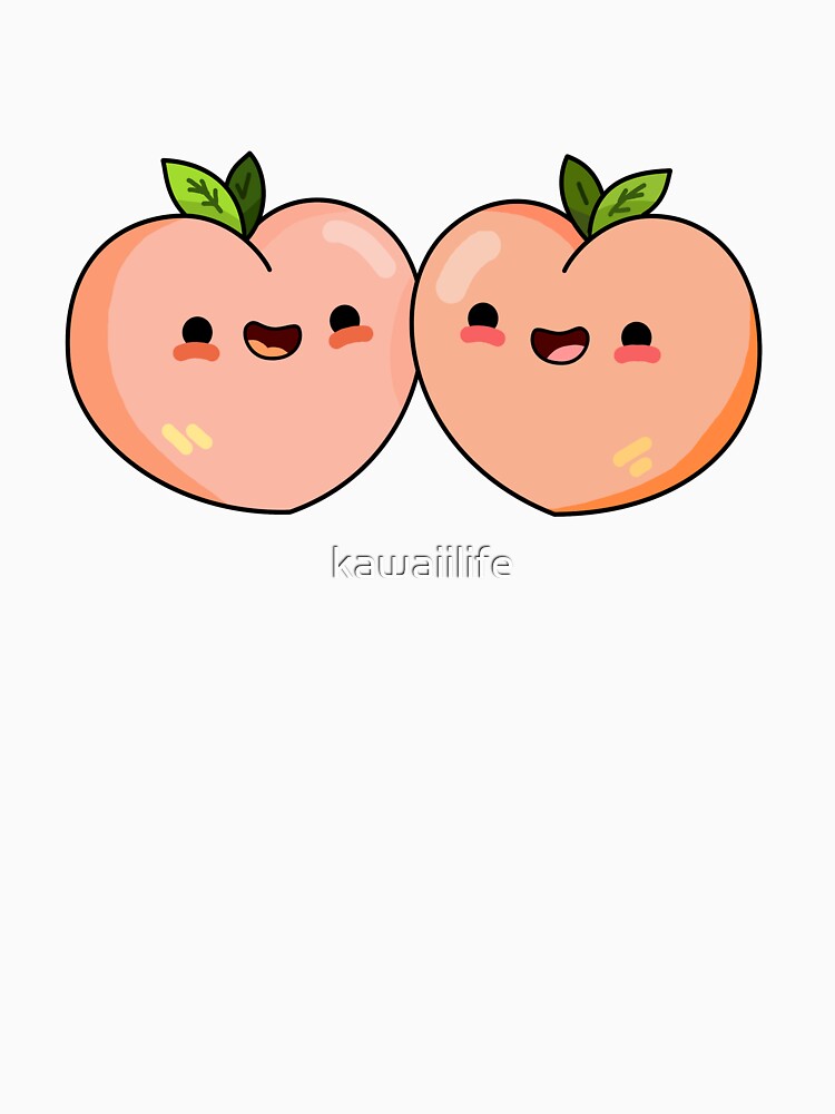 Kawaii Peach Buddies by kawaiilife