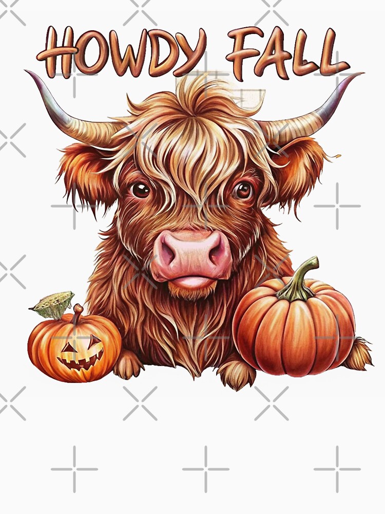 Howdy Fall ,Heifer-Howdy Pumpkin by Dilabirdy