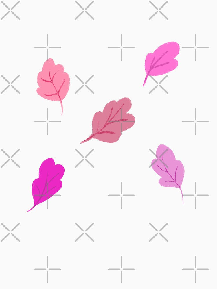 Pink leaves by pinkyfish1010