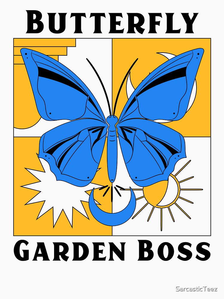 Butterfly Garden Boss by SarcasticTeez