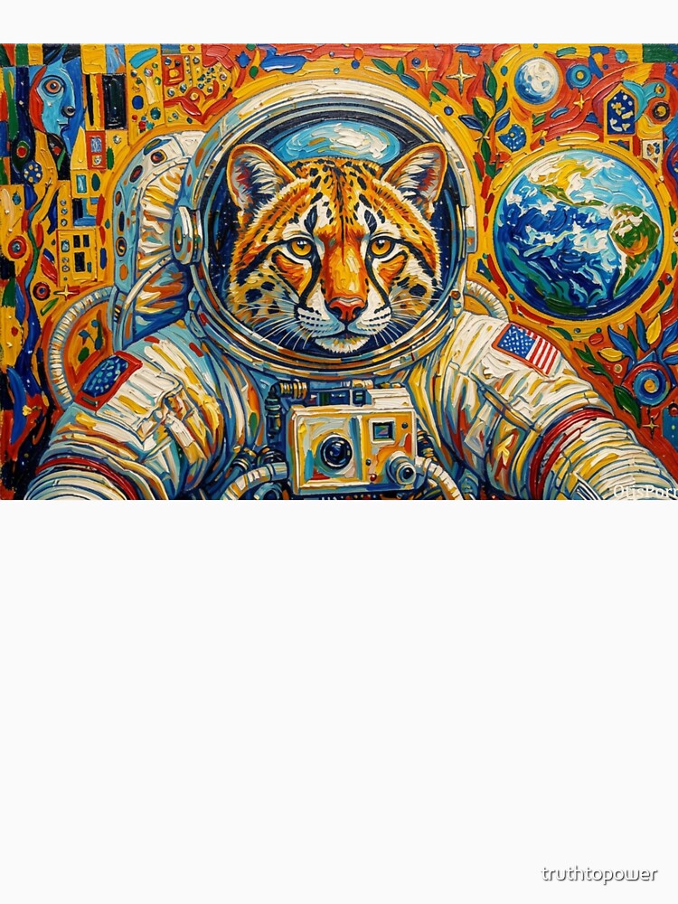 CATS IN SPACE-OCELOT 2 by truthtopower Unisex