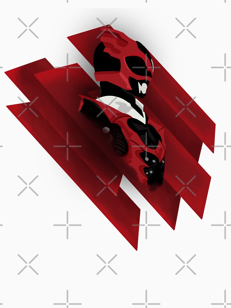 Red Psycho Ranger by Alexander Ng Unisex