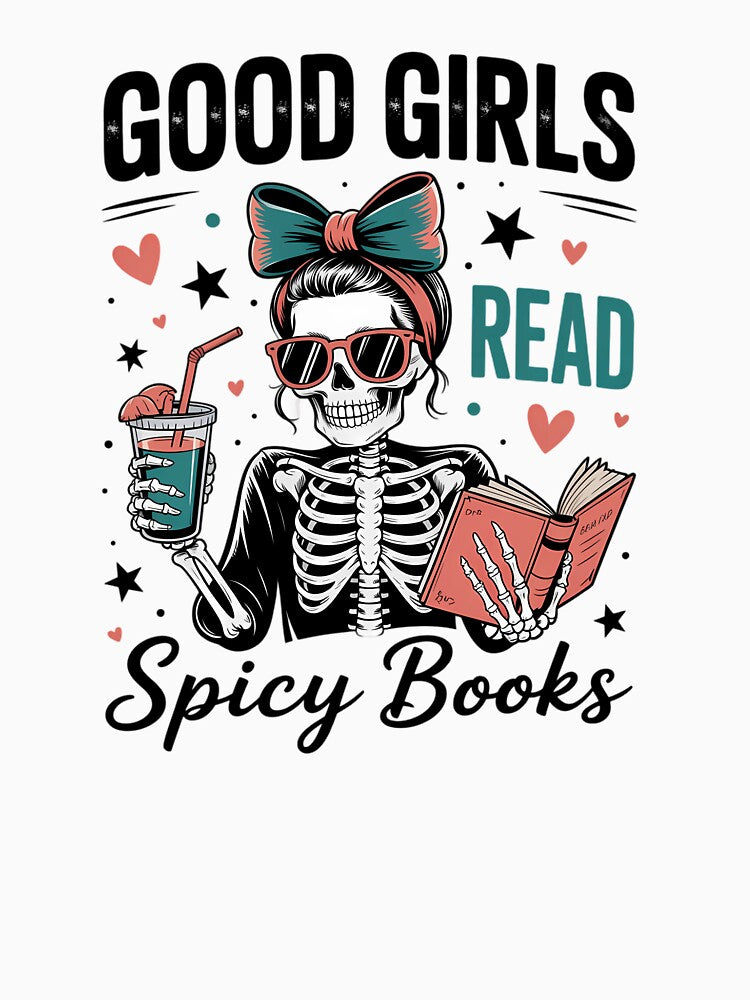 Good Girls Read Spicy Skeleton Book Club by DeadlockCrew