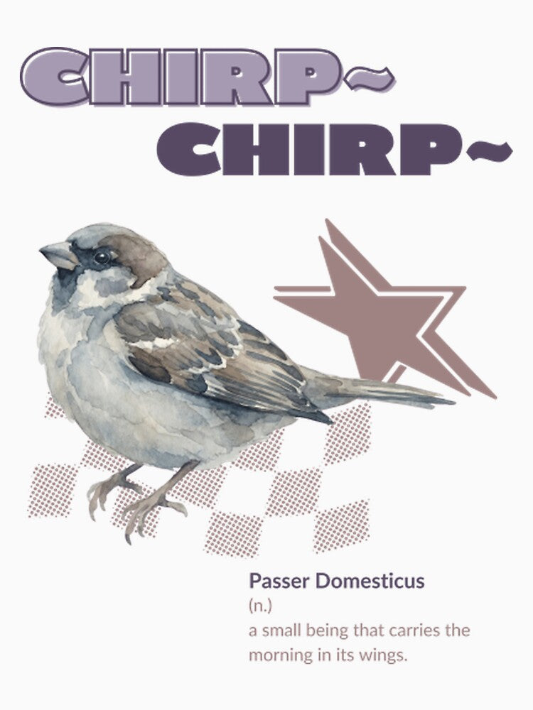 Chirp Chirp Sparrow by RelabSudio