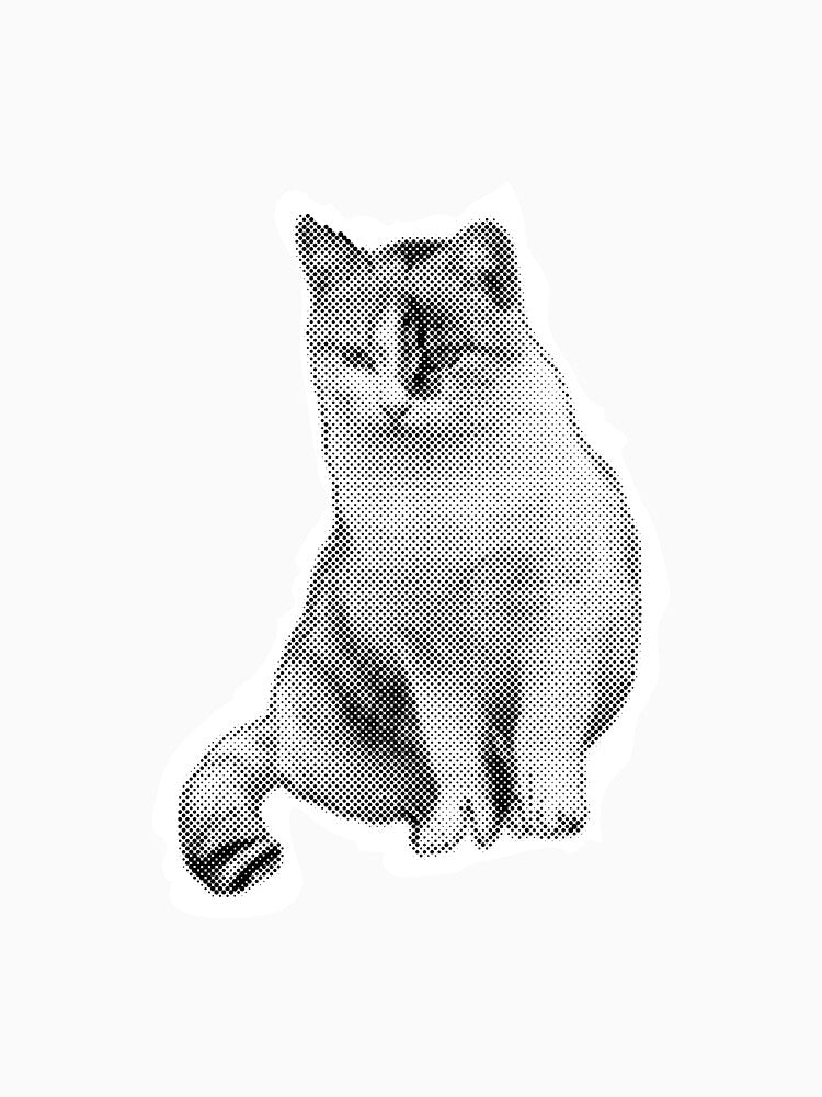 y2k cat by itswallcraft
