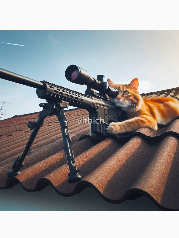 Sniper Cat by OCNau