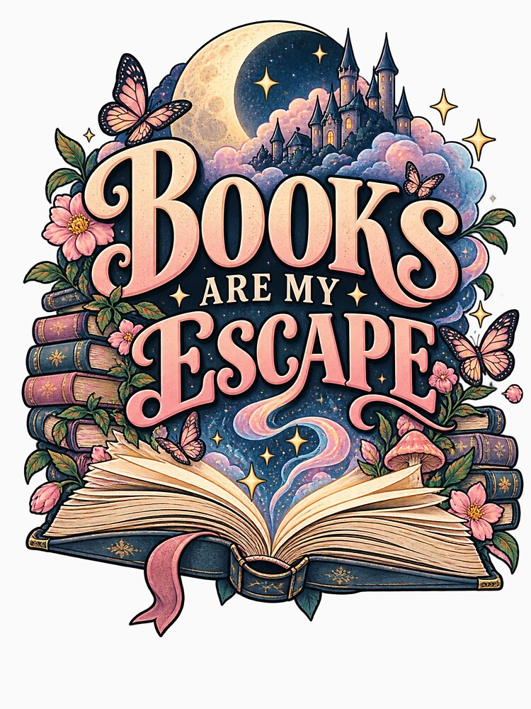 Books Are My Escape by doddle&bloom