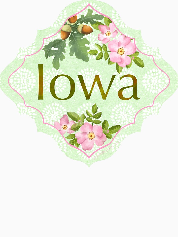 Iowa State Sticker | Iowa Illustration for water bottle, laptop, journal  | Vinyl stickers for nature lovers and travelers Mug, Cup by JourneyHomeMade