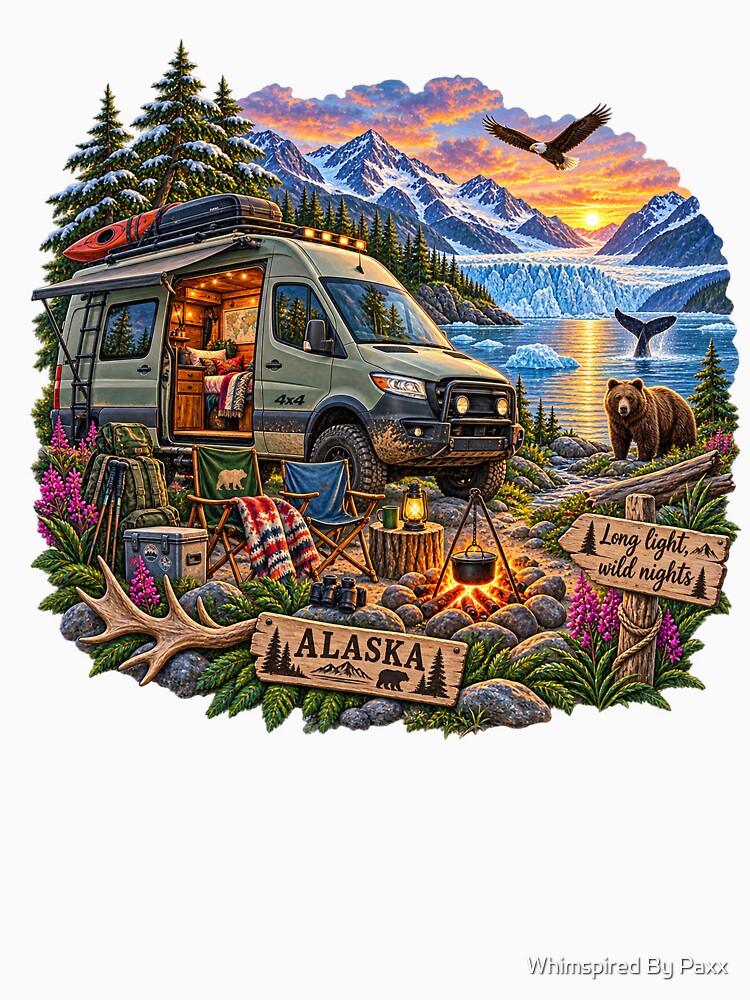 Alaska Van Life by Whimspired By Paxx